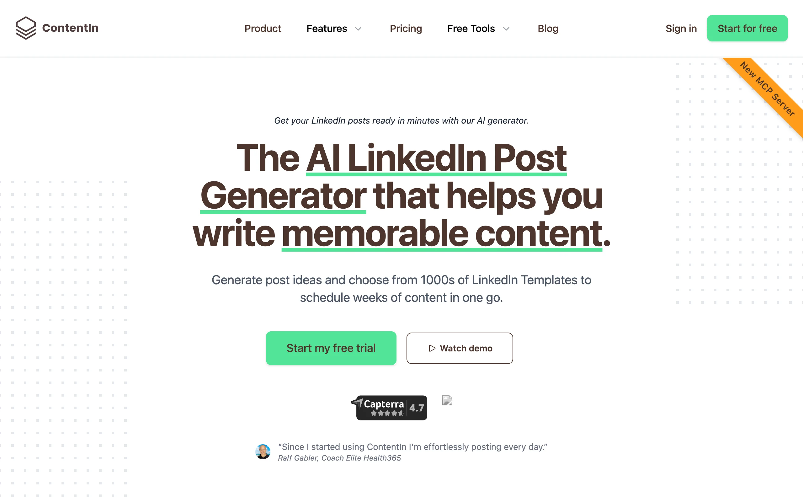 Repurpose Content For LinkedIn with ContentIn