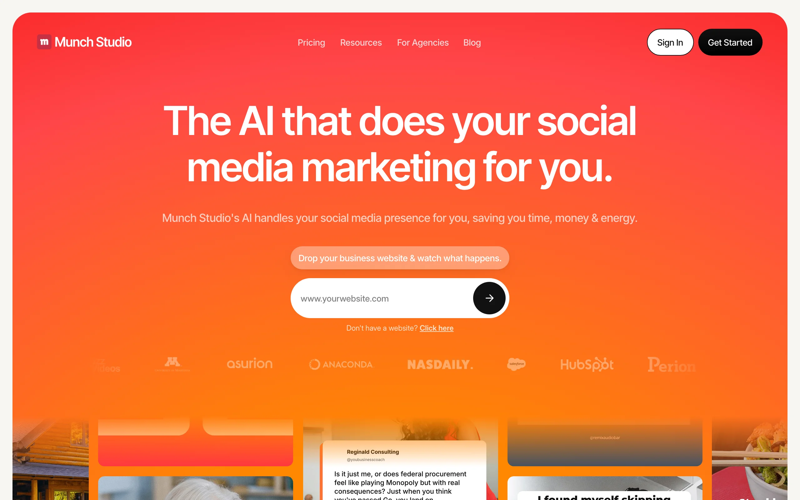 Repurpose Content For LinkedIn with Munch