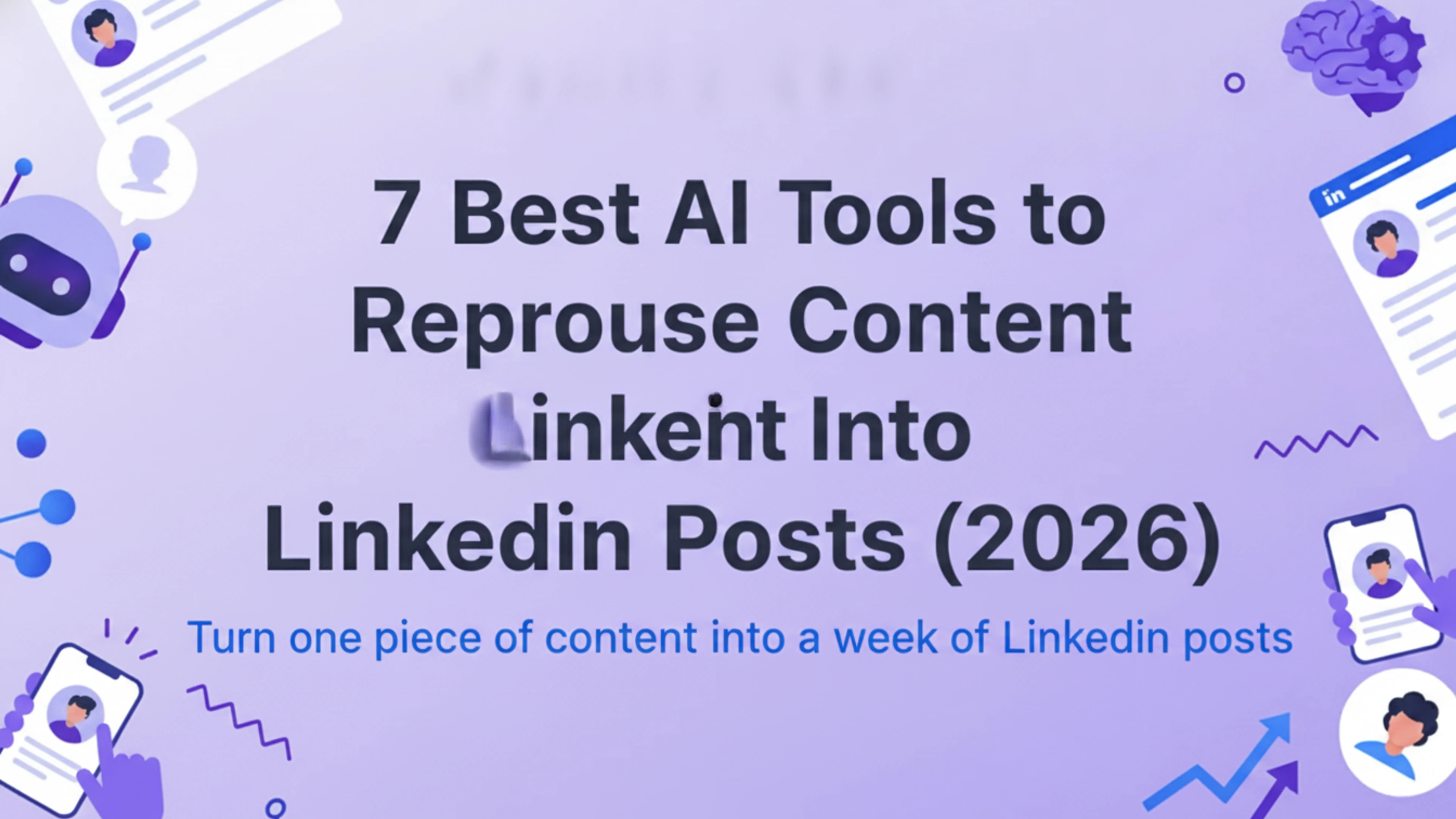 7 Best AI Tools to Repurpose Content Into LinkedIn Posts (2026)