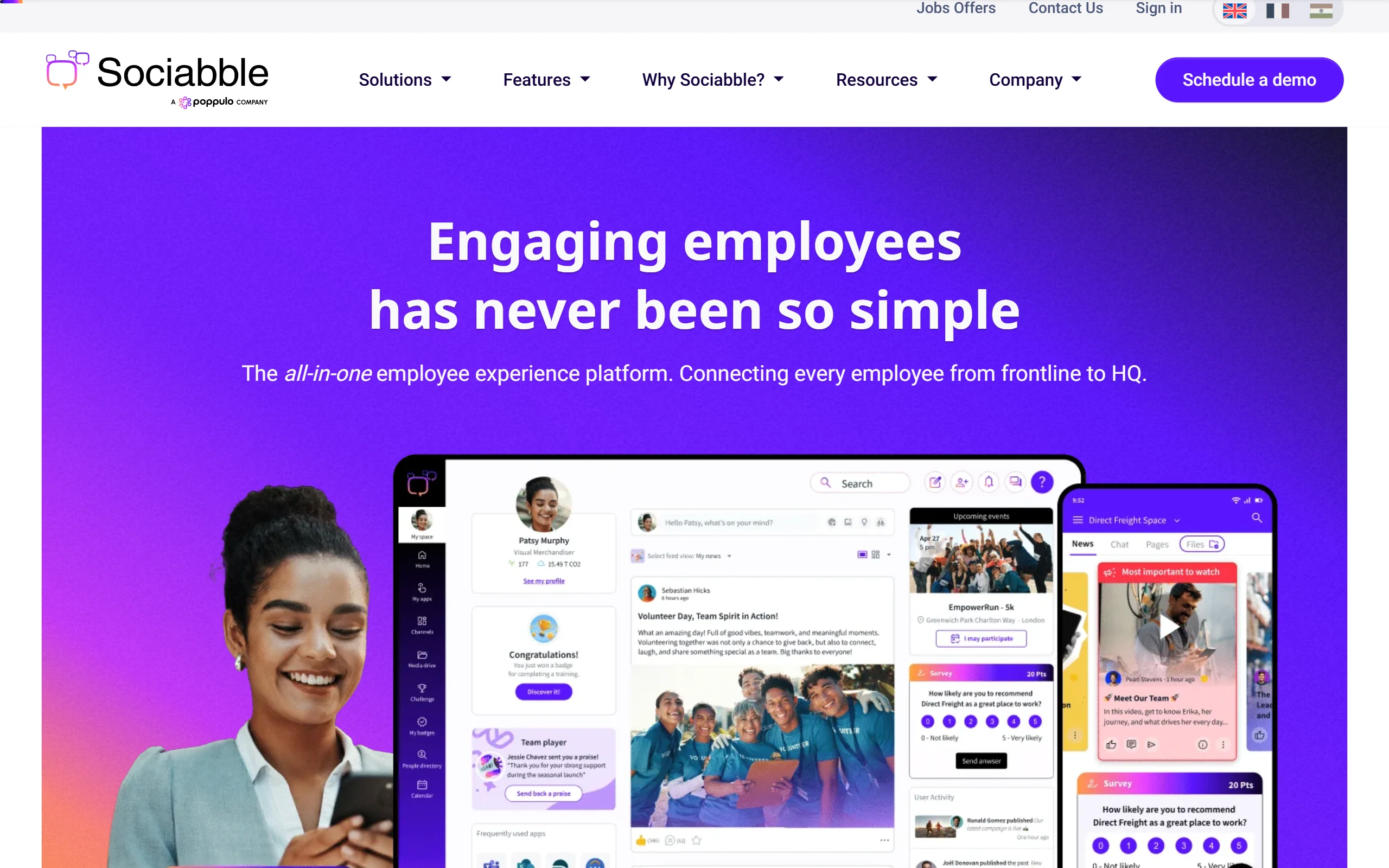 Employee Advocacy Tools with Sociabble