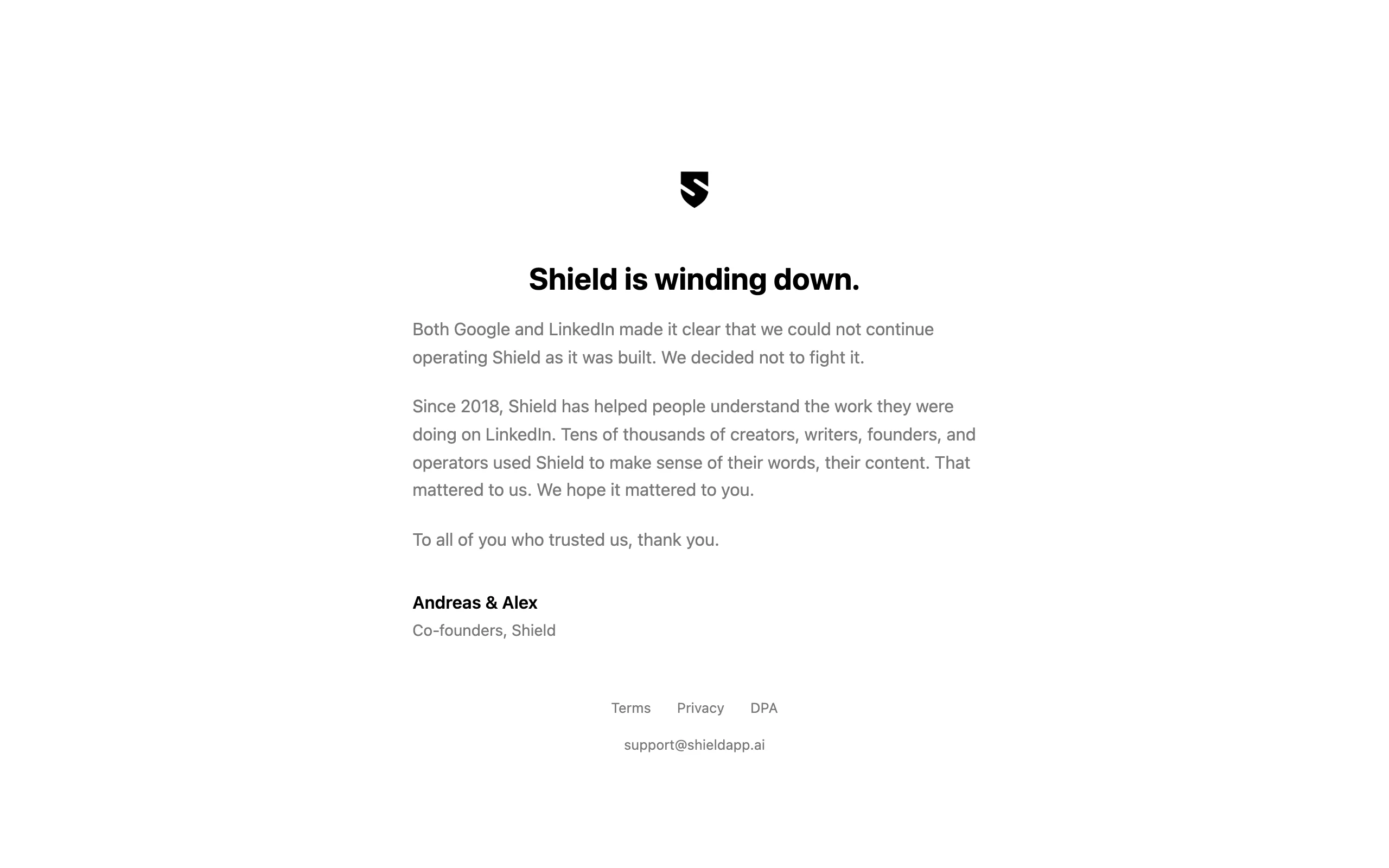 Free LinkedIn Tools with Shield