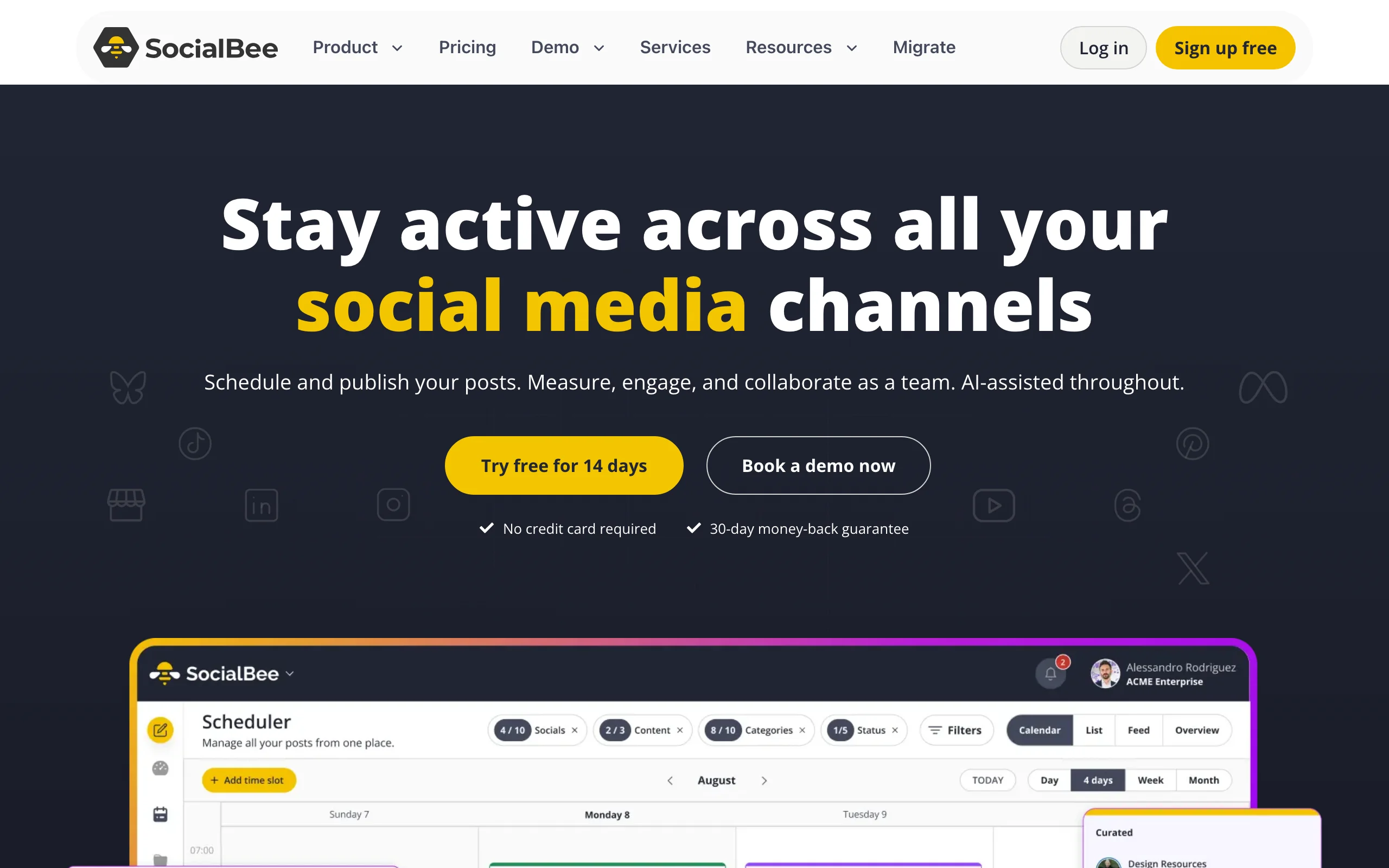 Linkedin Auto Posting Tools with SocialBee