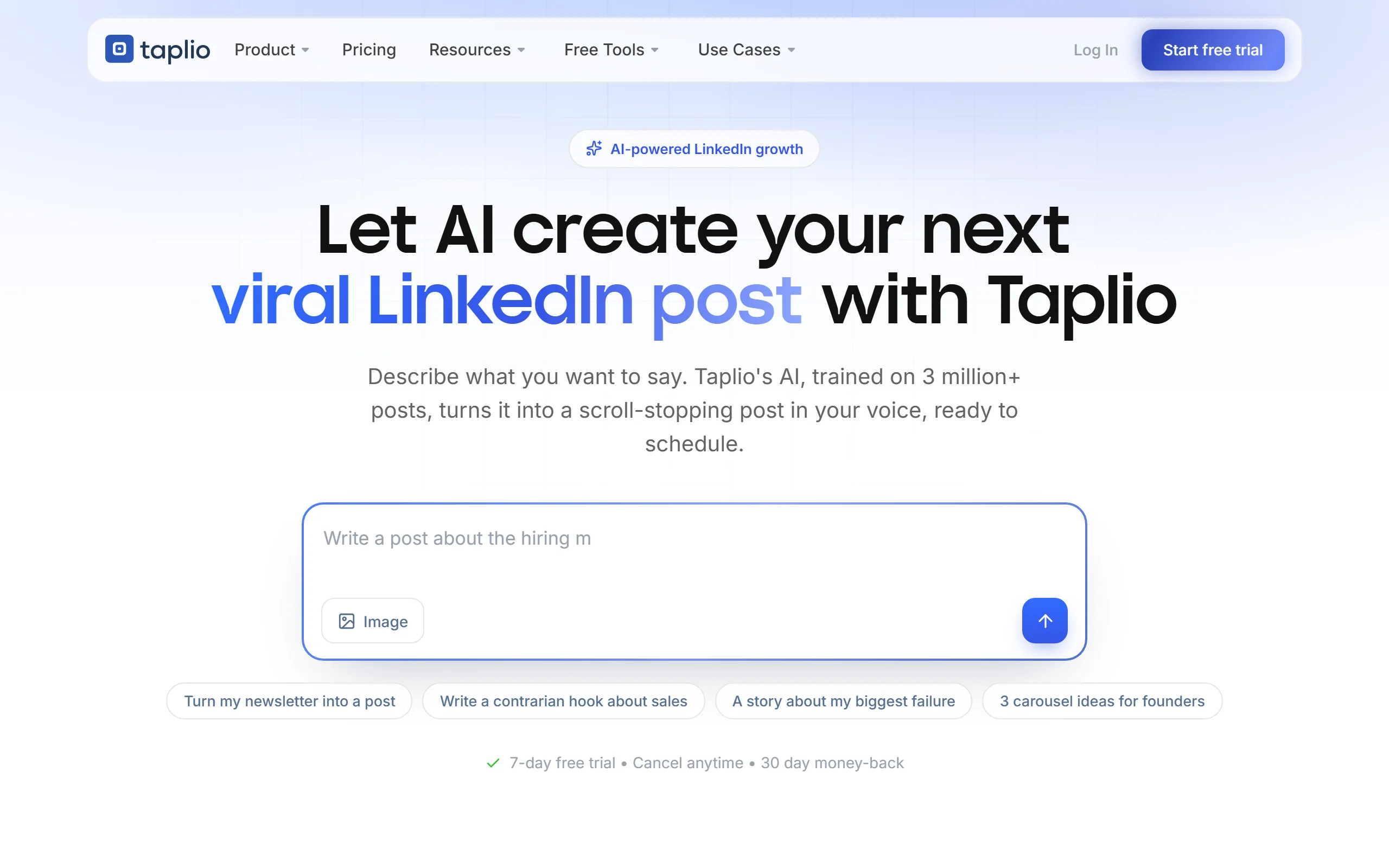 Buffer Alternatives with Taplio