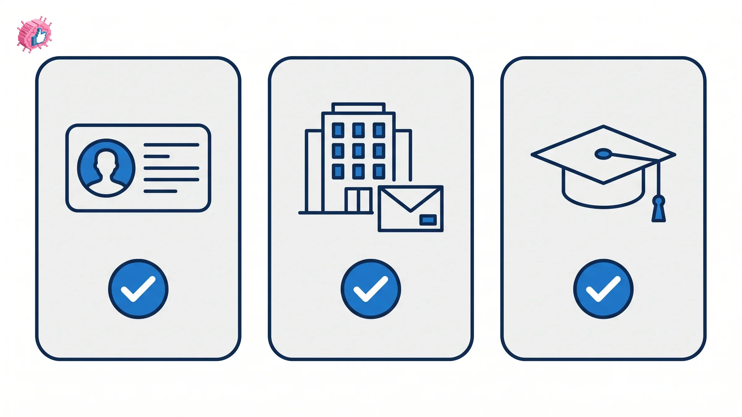 The three LinkedIn verification types and how each one is confirmed