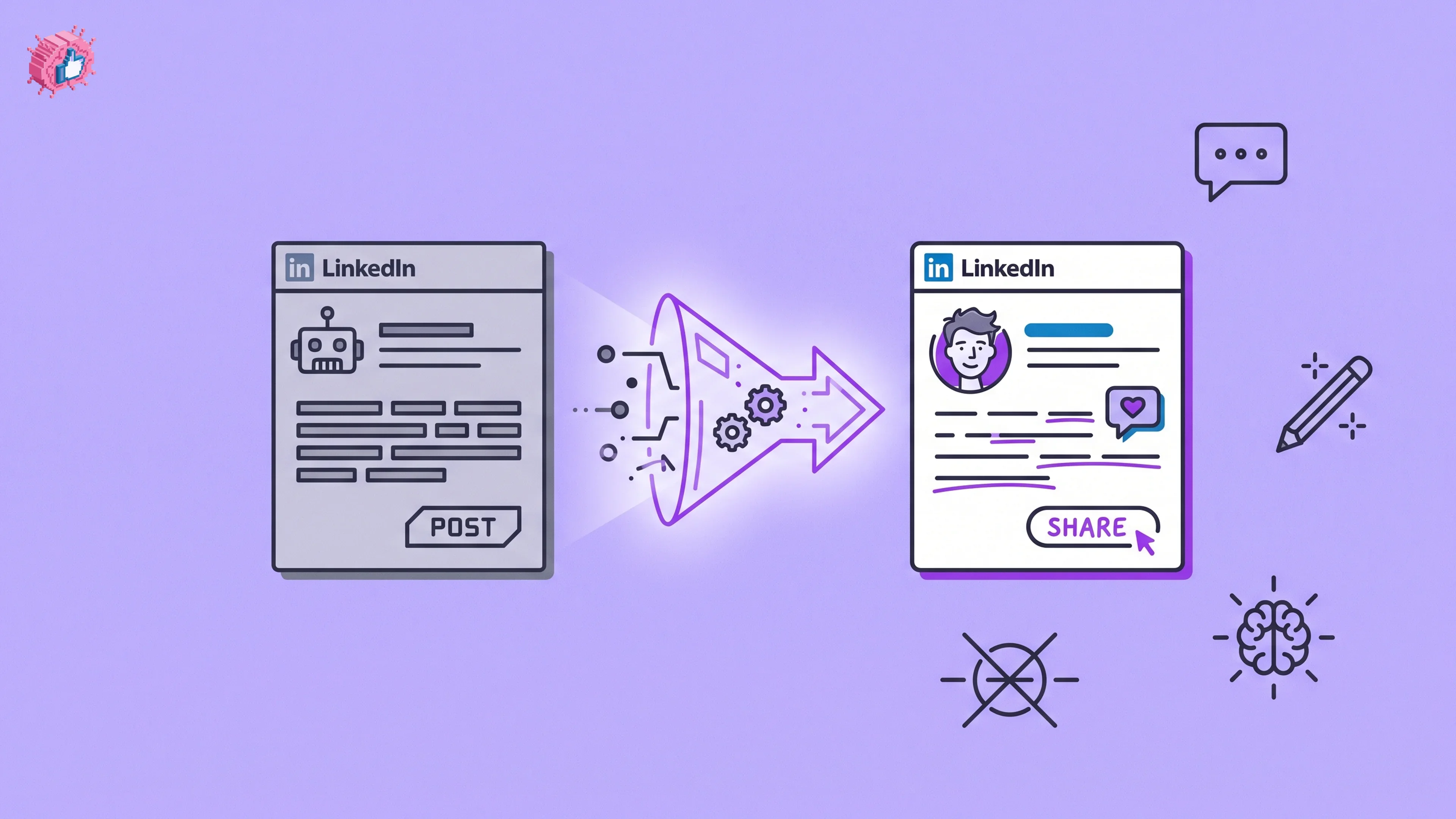 How to Make AI LinkedIn Posts Sound Human (2026 Playbook)