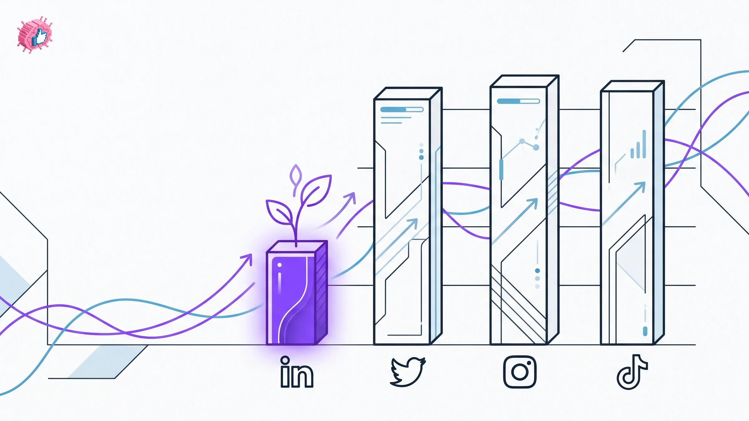 Comparison chart of creator monetization on LinkedIn versus YouTube, Instagram, and TikTok