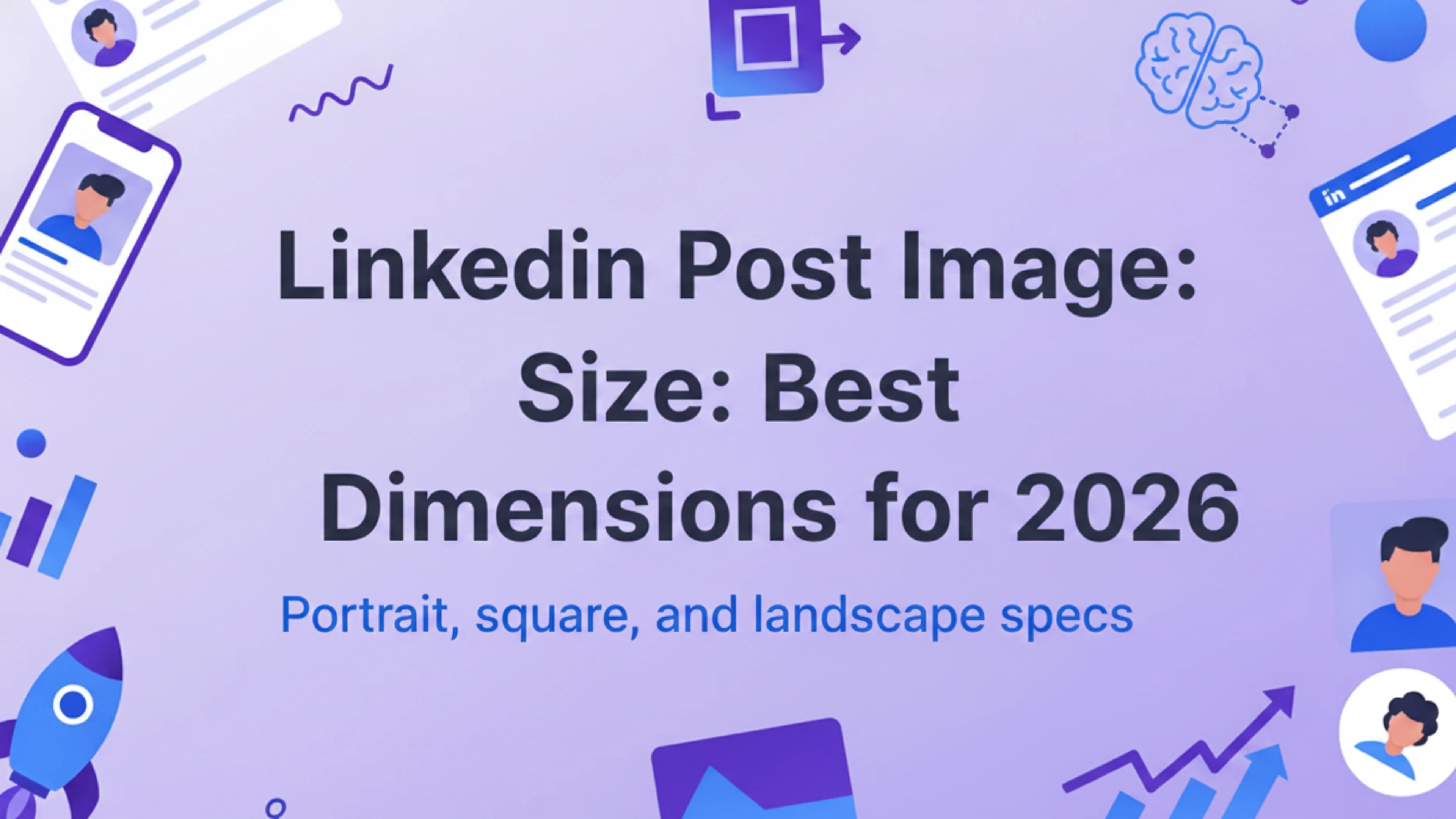 LinkedIn post image size: best dimensions for 2026