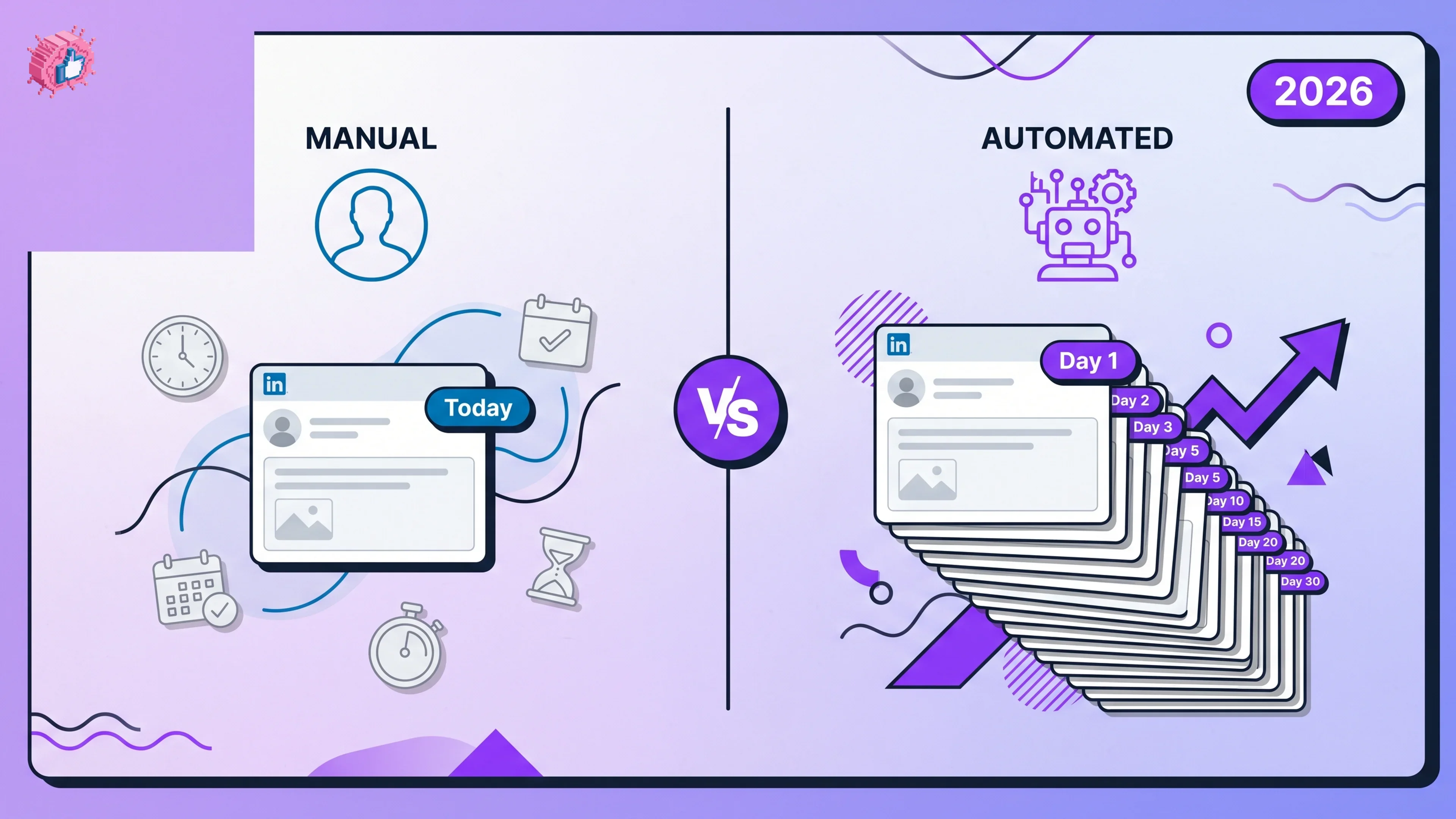 Manual LinkedIn Posting vs Auto-Scheduling: Which Wins in 2026?