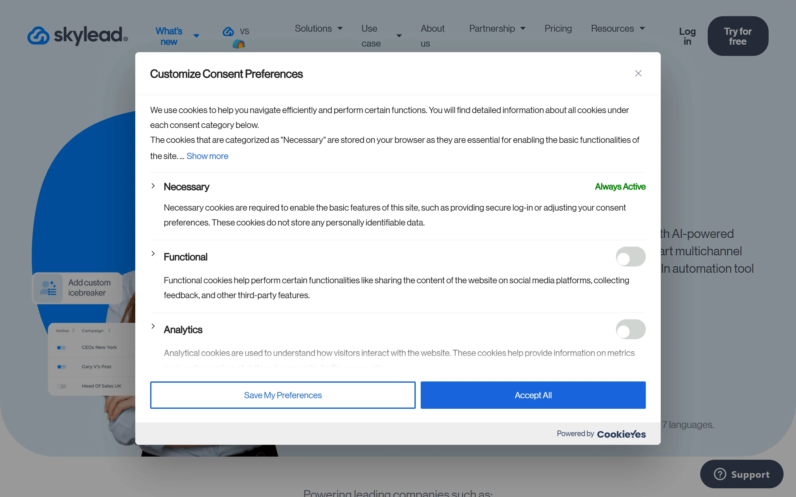 Waalaxy Alternatives with Skylead