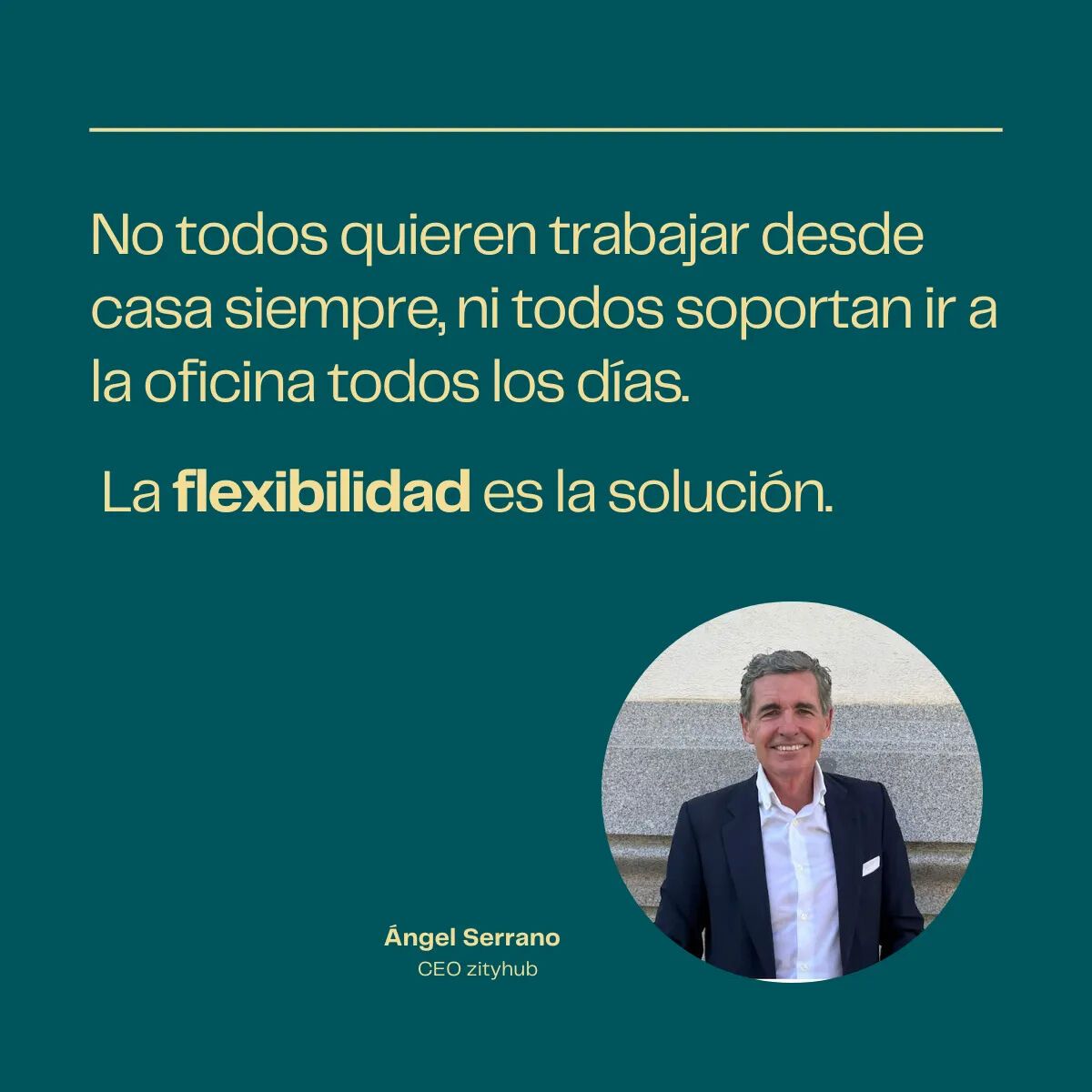 Angel Serrano Ceballos y el híbrido sostenible