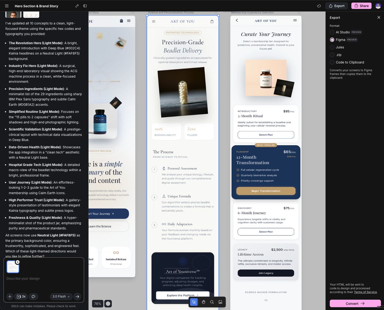 Walid Boulanouar on Stitch, Figma, and the UI Loop