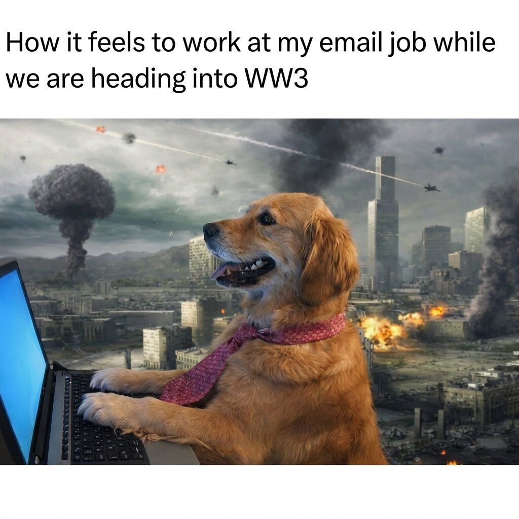LinkedIn post image: literally everyone right now