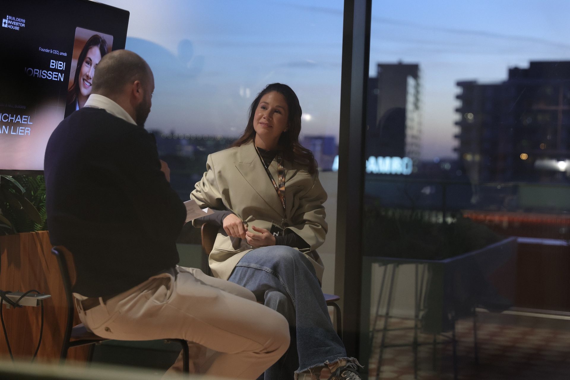 LinkedIn post image: Yesterday we hosted Bibi Jorissen at Investor House. The headline that most people miss: umob acquired a company that ra
