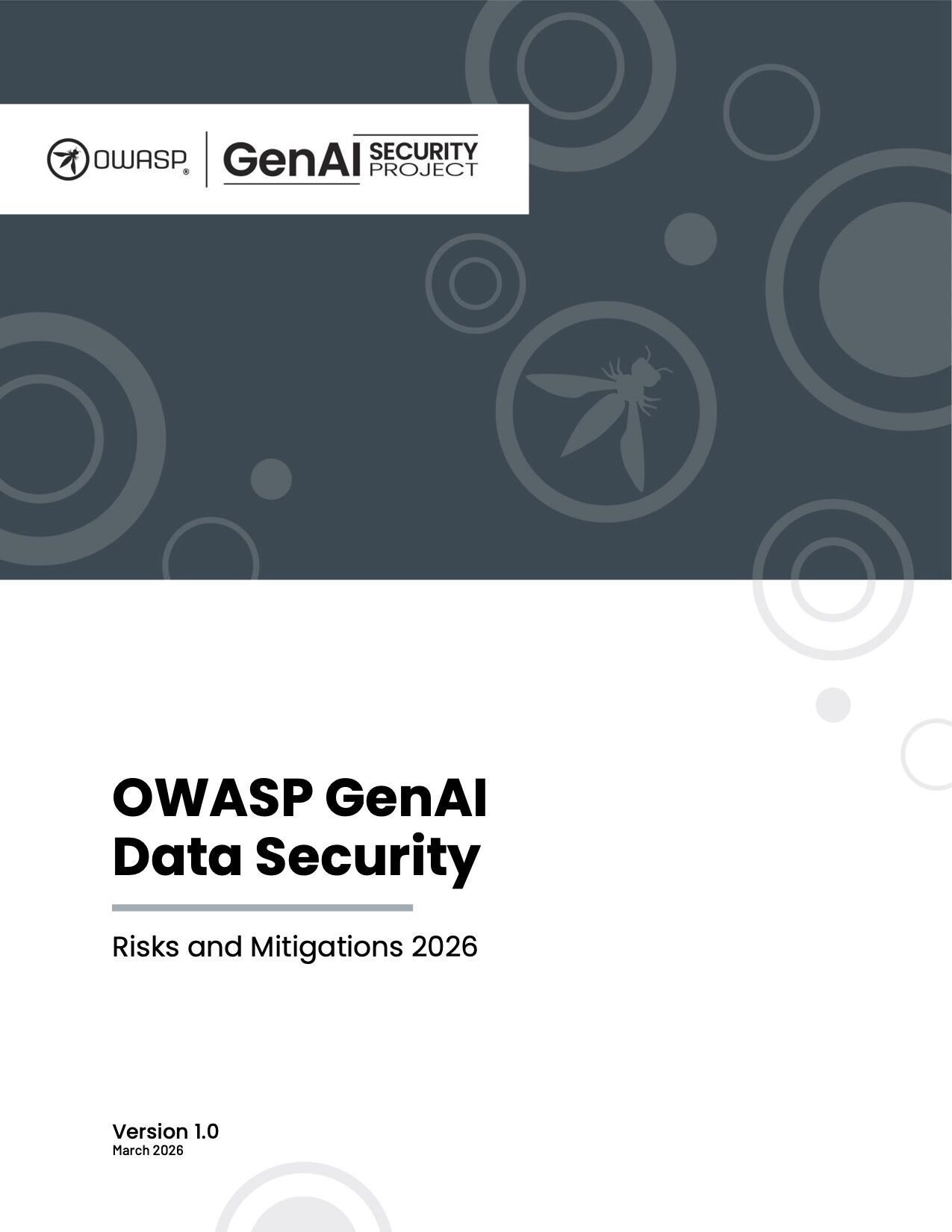 LinkedIn post image: 🚨 The OWASP GenAI Data Security Risks & Mitigations 2026 is out now! 🚨