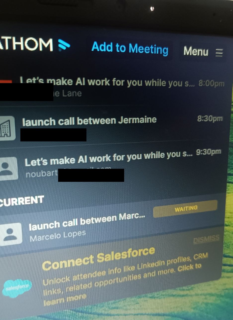 LinkedIn post image: Some days it’s 5 calls