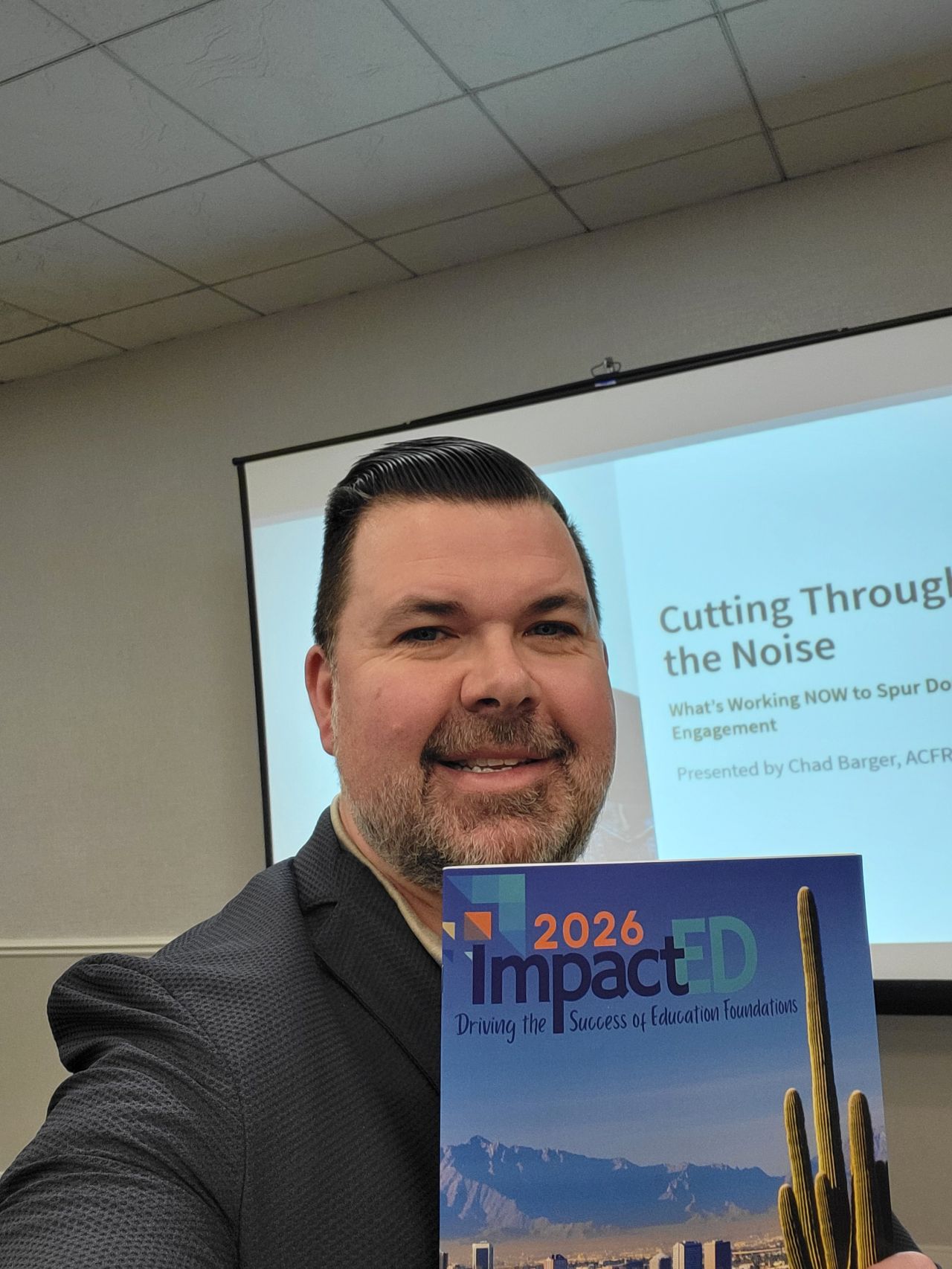 LinkedIn post image: I'm fresh back from a great trip to Phoenix for the National Association of Education Foundation's national conference. 