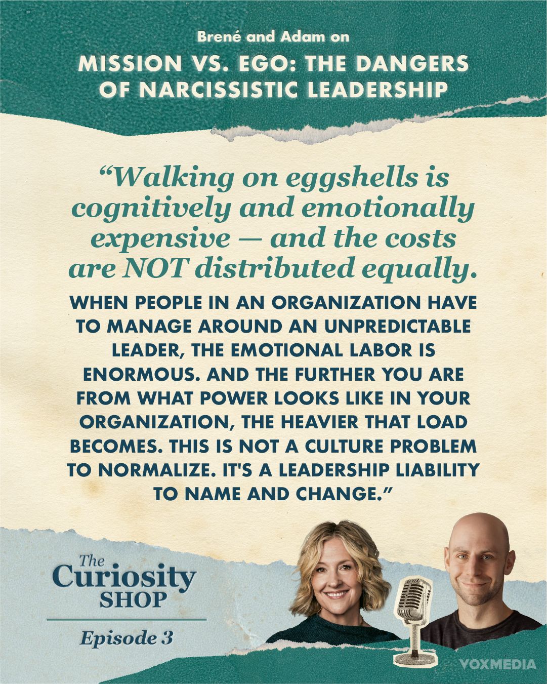 LinkedIn post image: New podcast episode drops today!