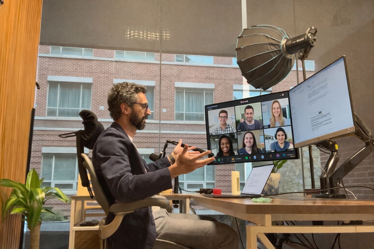 LinkedIn post image: Most leadership programs teach just frameworks. This one turns them into real results, fast. Here's how six leaders tran
