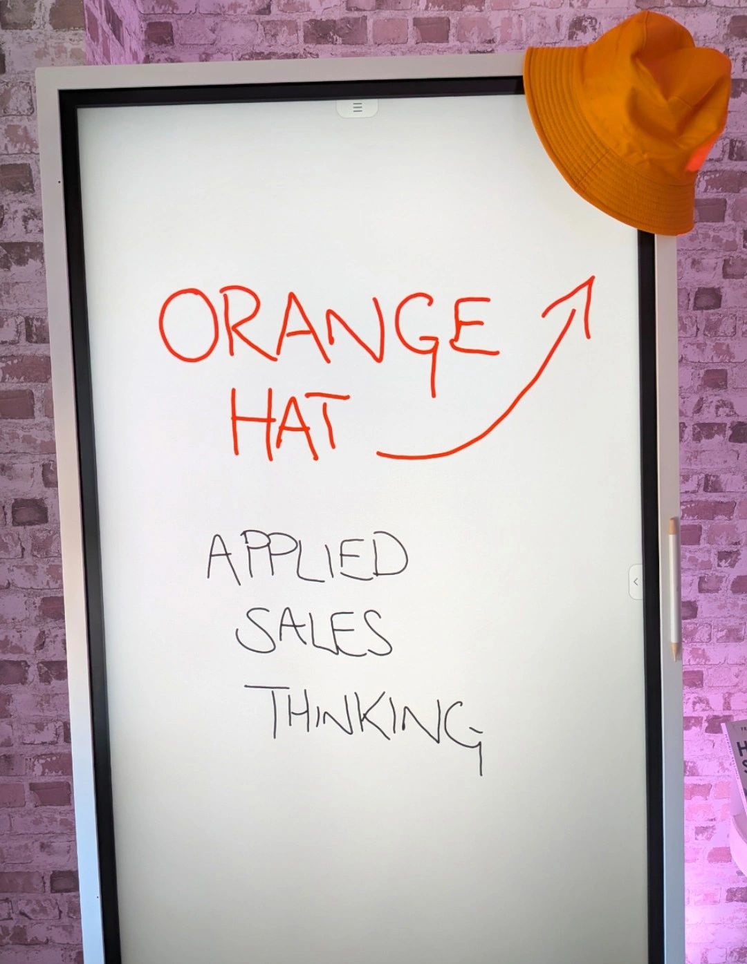 LinkedIn post image: What’s this Orange Hat nonsense?