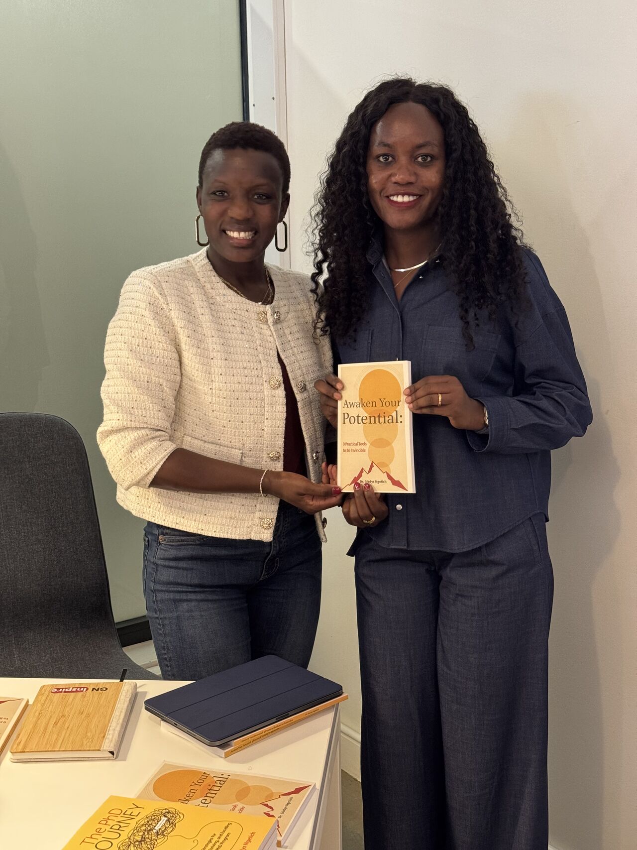 LinkedIn post image: During my visit home to Kenya last December…