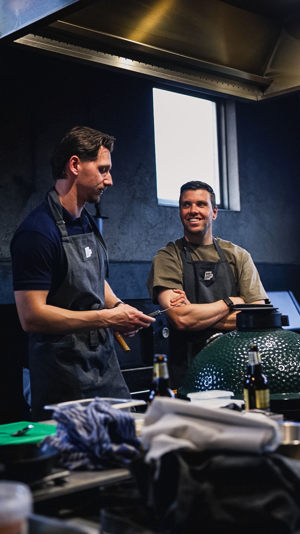 LinkedIn post image: Met het hele team een kamado workshop gevolgd! 🥩