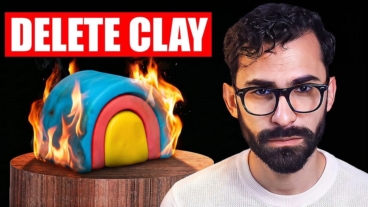 LinkedIn post image: I replaced Clay entirely with a $100/mo Claude Code subscription. Here's why you should too ↓