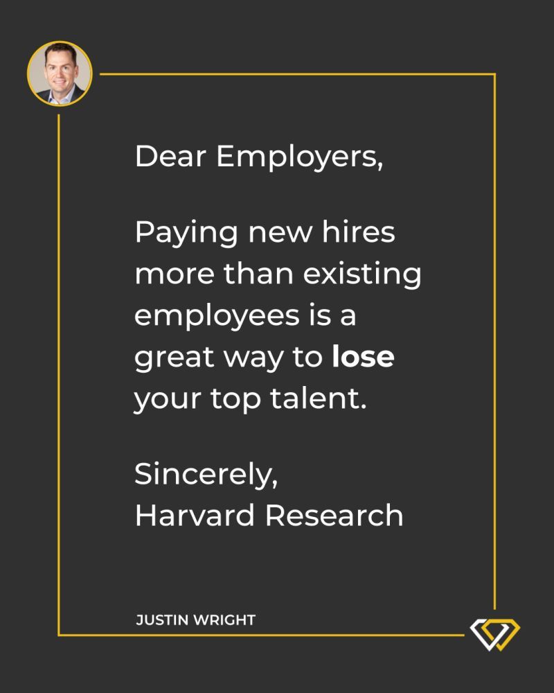 LinkedIn post image: Pay people what they're worth.