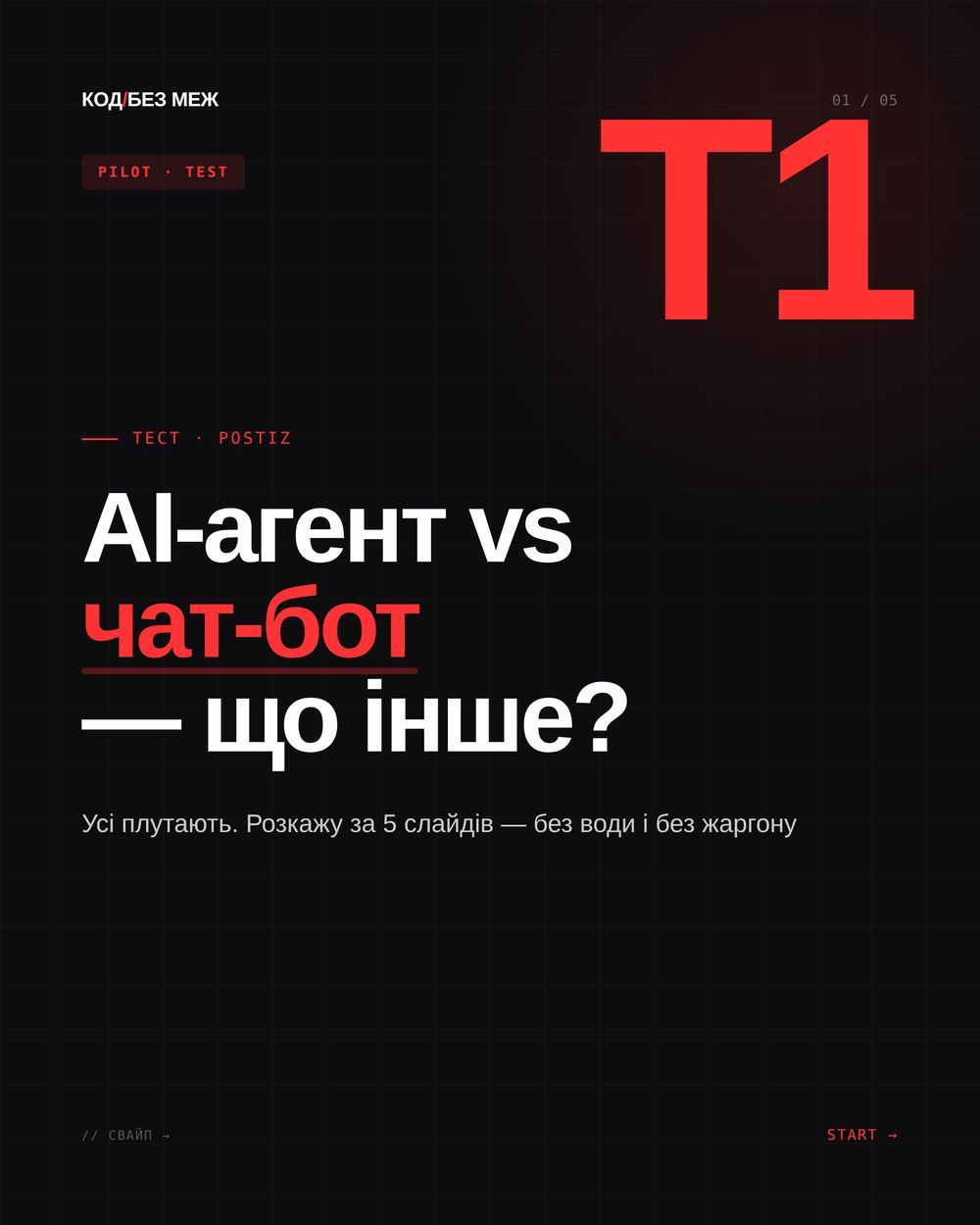 LinkedIn post image: AI-агенти vs чат-боти — головне технологічне розрізнення 2026.