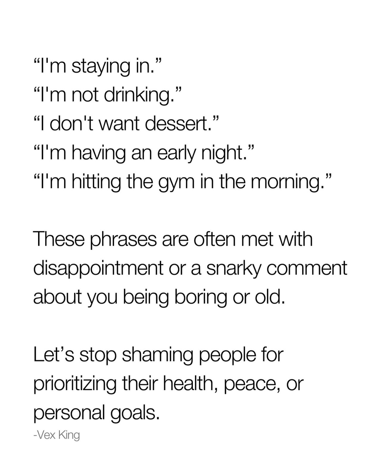 LinkedIn post image: Choosing your health is the opposite of boring. It's one of the most scientifically powerful things you can do for your