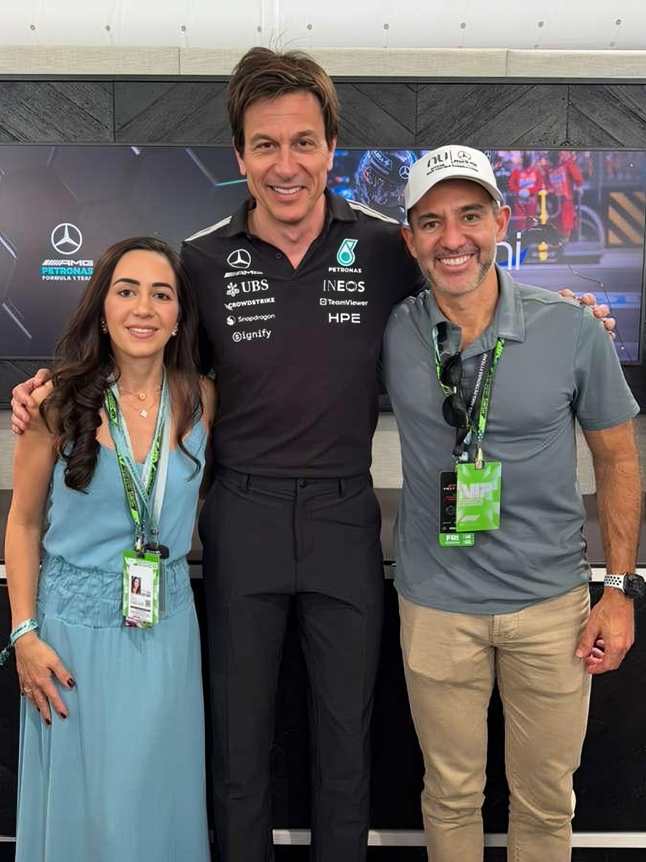 LinkedIn post image: This past weekend, we experienced a very special moment in Miami: the first major activation of the partnership between