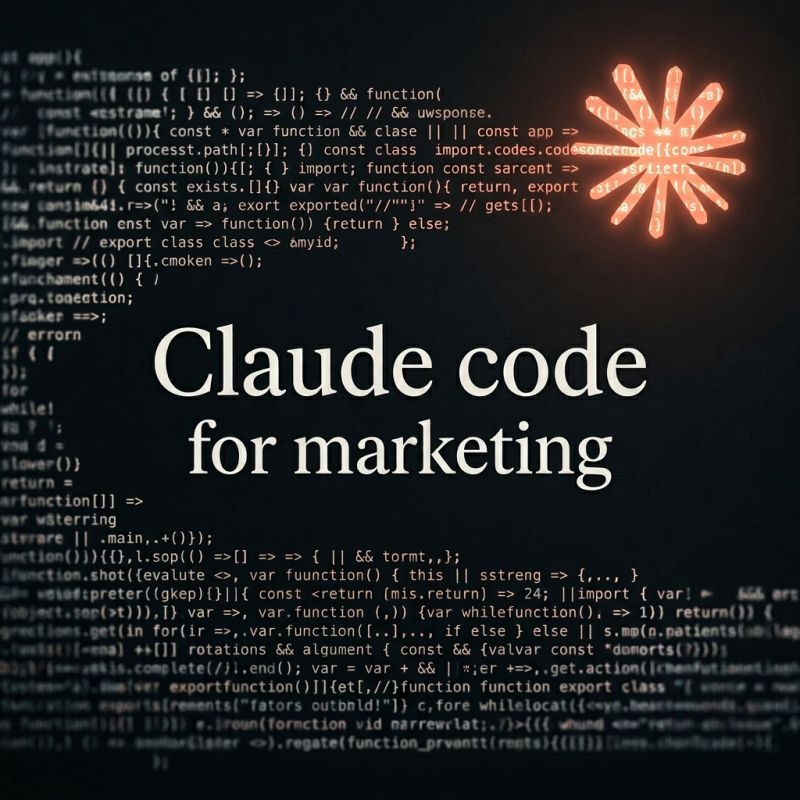 LinkedIn post image: 10 Claude Code marketing workflows