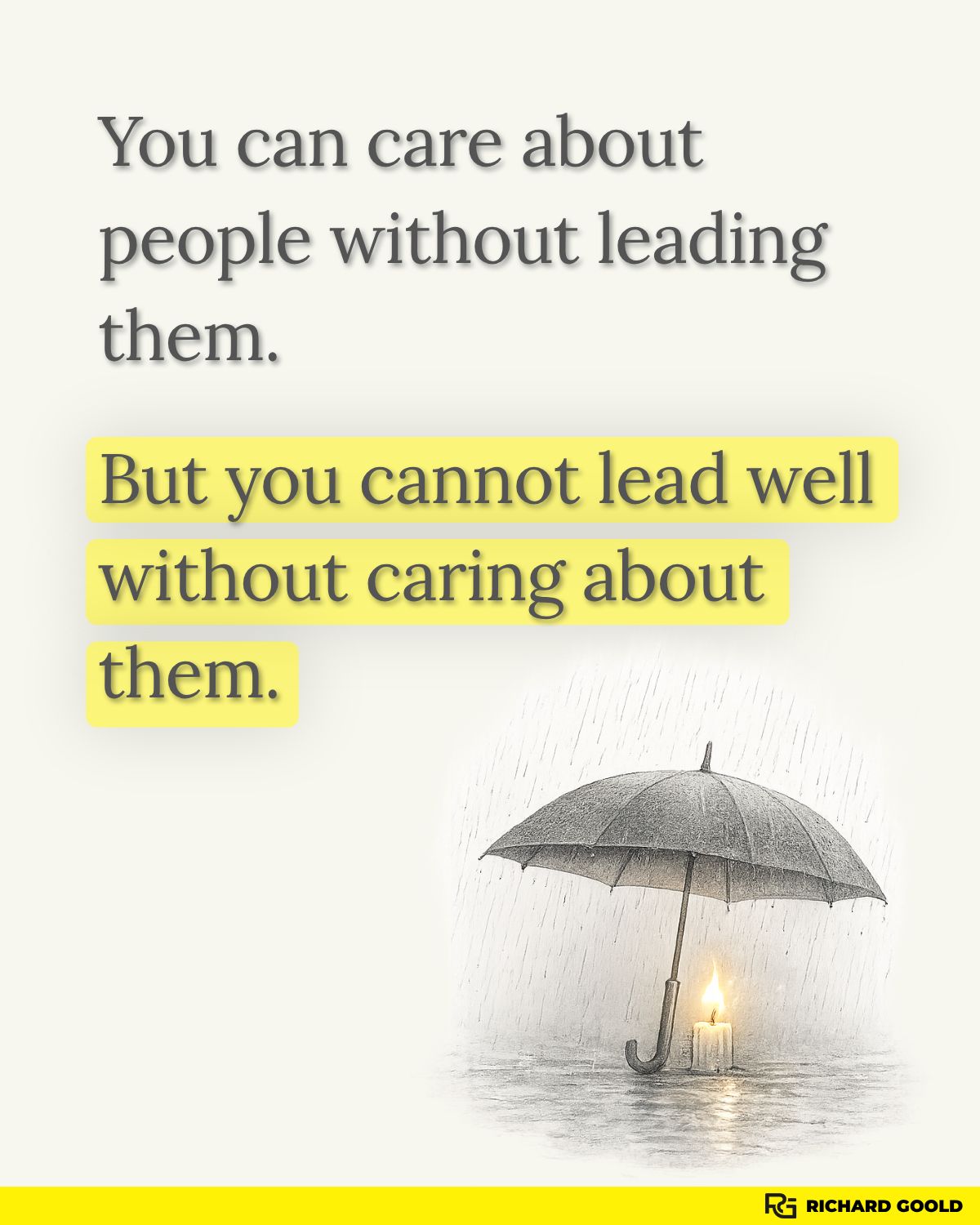 LinkedIn post image: The people who make you feel comfortable