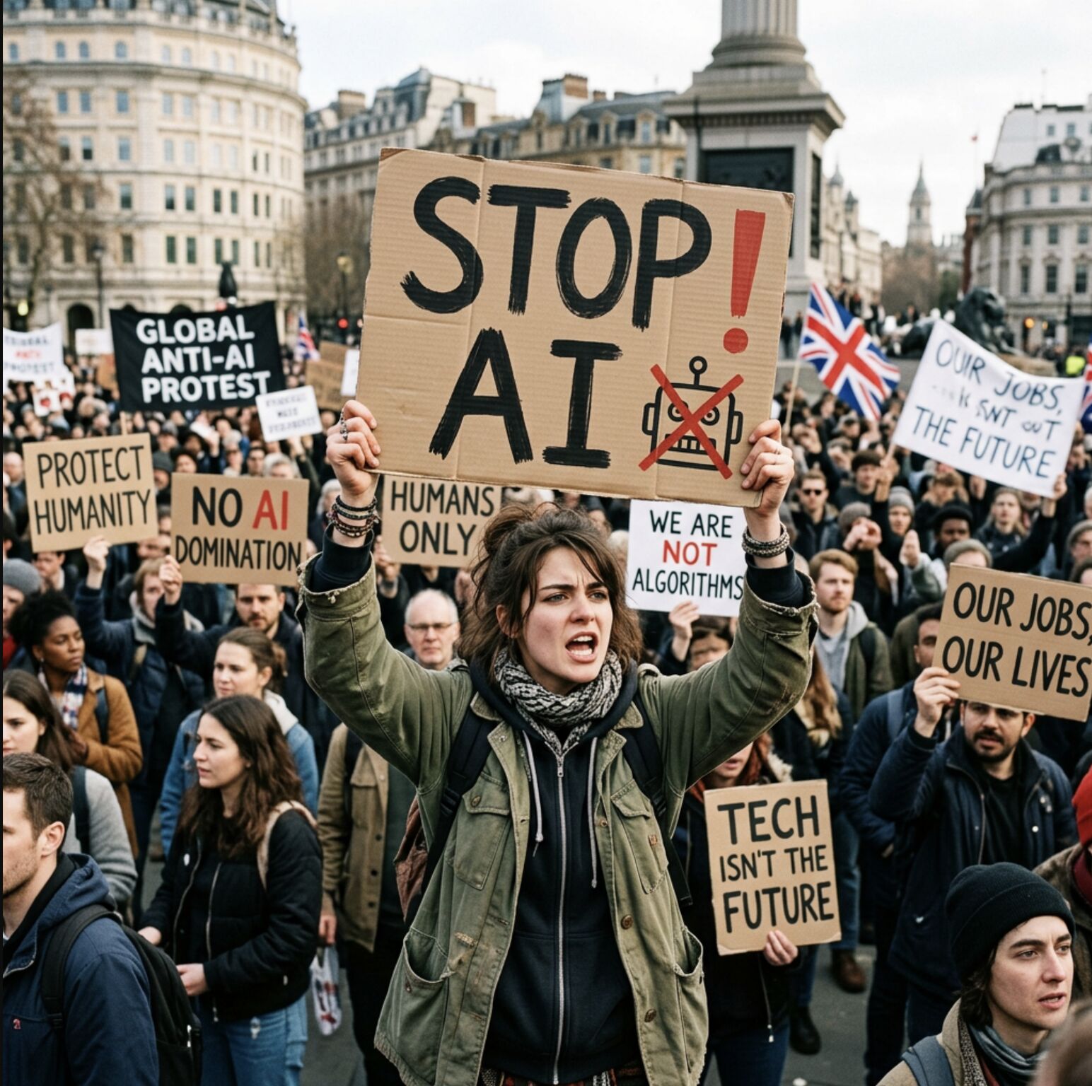 LinkedIn post image: On le voyait venir, et il est arrivé : le #backlash anti-#IA est bien là.