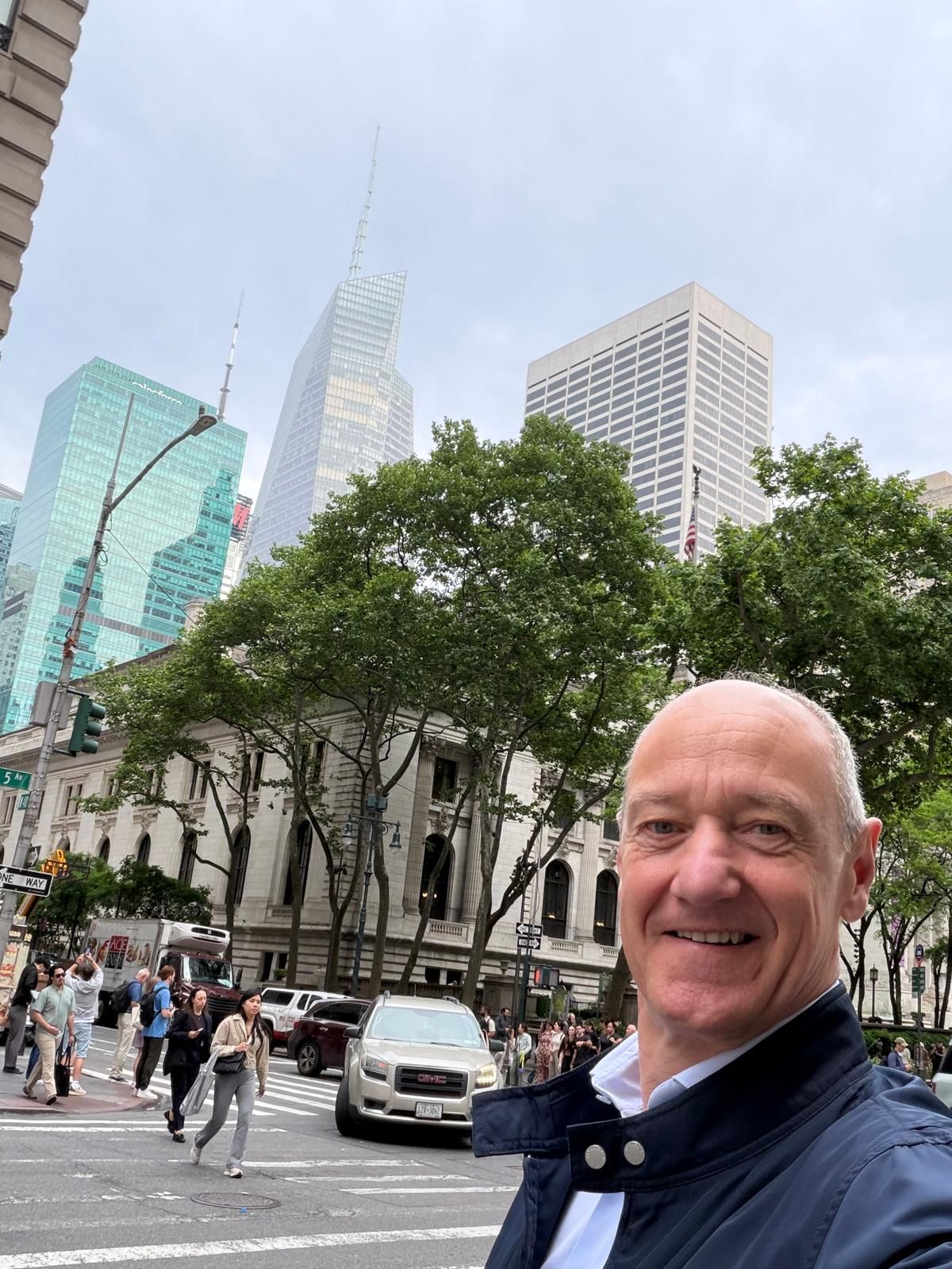 LinkedIn post image: Quick stop in Boston, New York and Dallas last week. 🗽