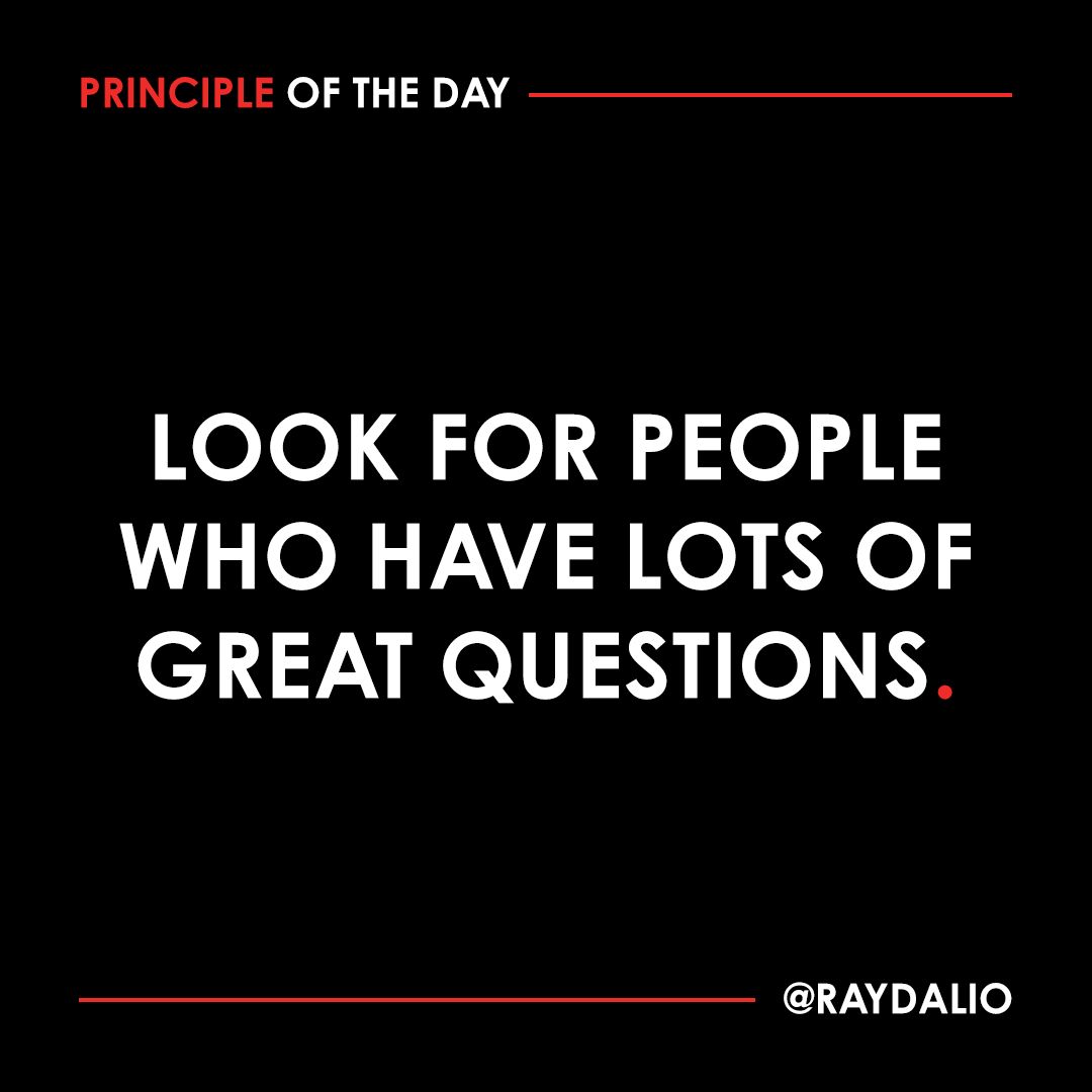 LinkedIn post image: Smart people are the ones who ask the most thoughtful questions, as opposed to thinking they have all the answers. Great