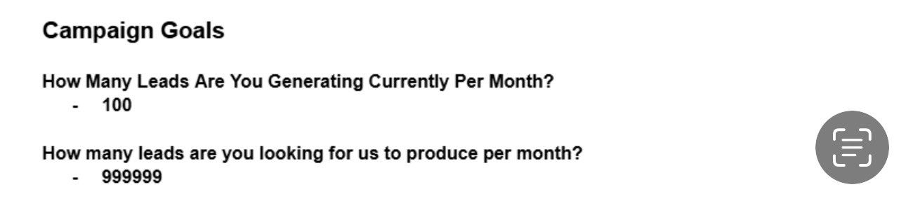 LinkedIn post image: This is a real onboarding form we got.