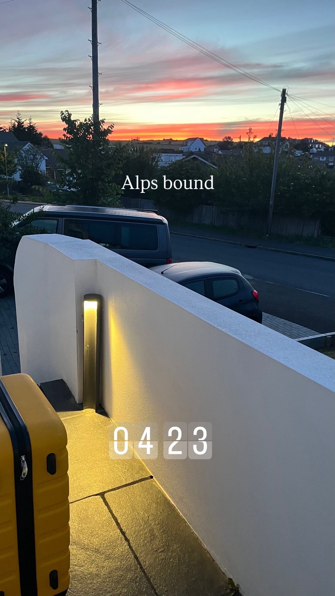 LinkedIn post image: Early bird catches the train 🚝