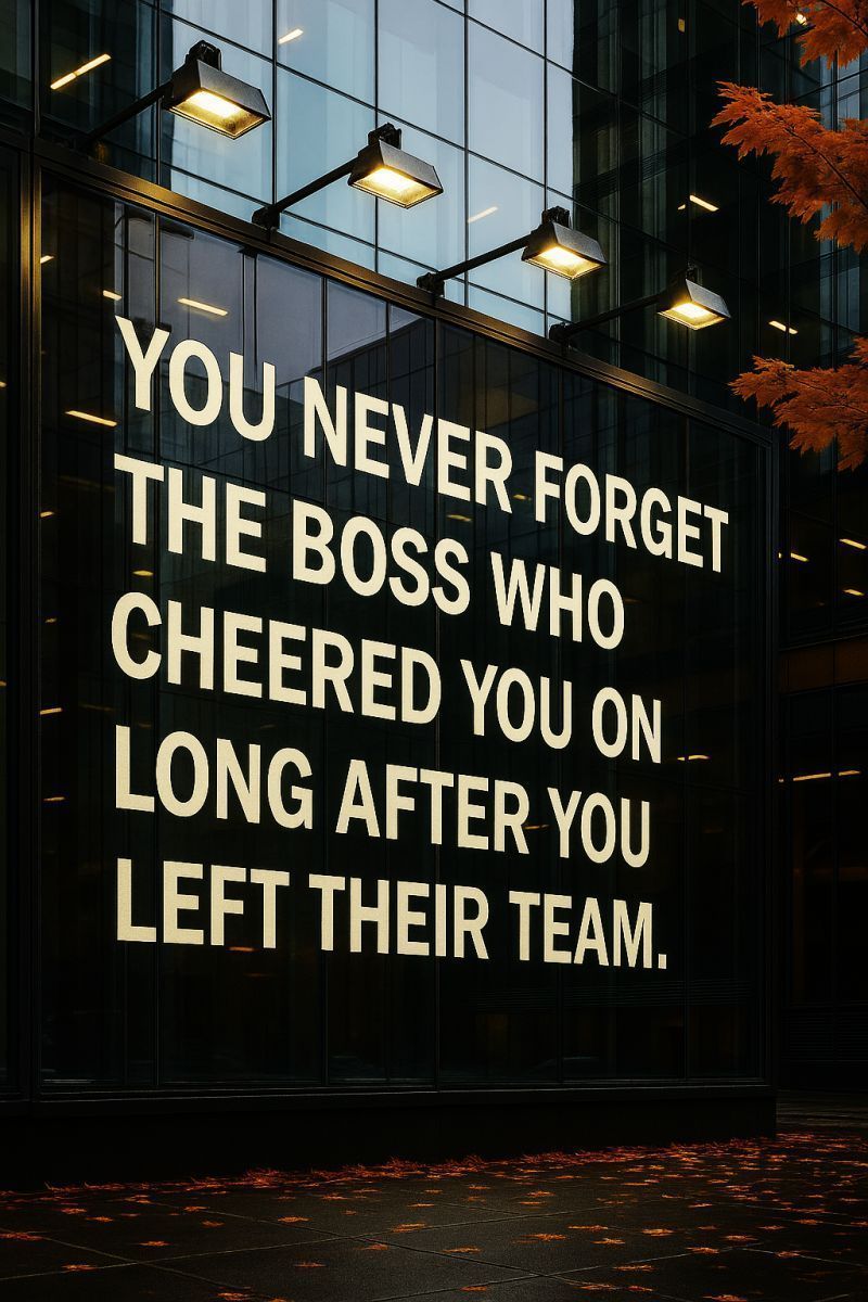 LinkedIn post image: You never forget the boss who continues to cheer you on even after you’ve left the team. Most managers see a resignation
