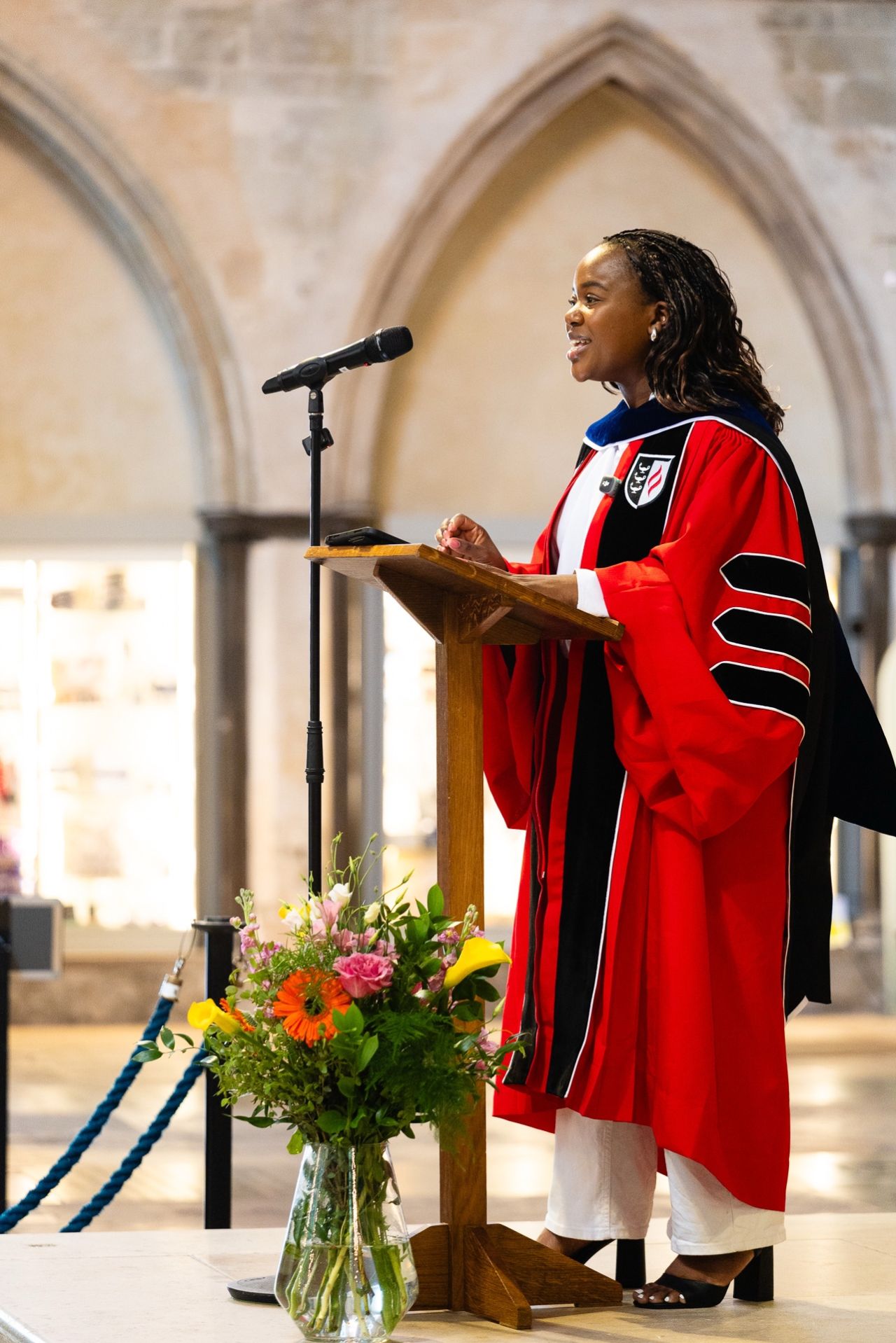 LinkedIn post image: “Dr. Vee Kativhu the COMMENCEMENT SPEAKER”??!! 🫨 I’m still not over this😭 It was such a huge HONOUR to be invited by R