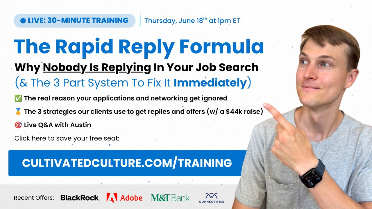 LinkedIn post image: "Nobody's getting back to me."