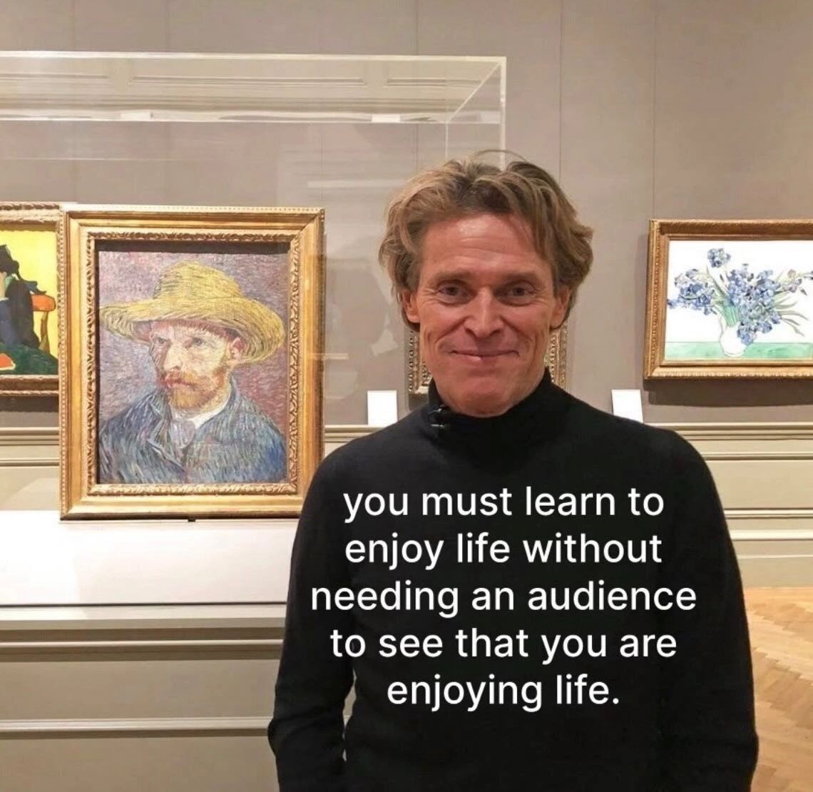 LinkedIn post image: You know, time and again, I see people doing things so they can post about it on Instagram, Snapchat, Facebook in real t