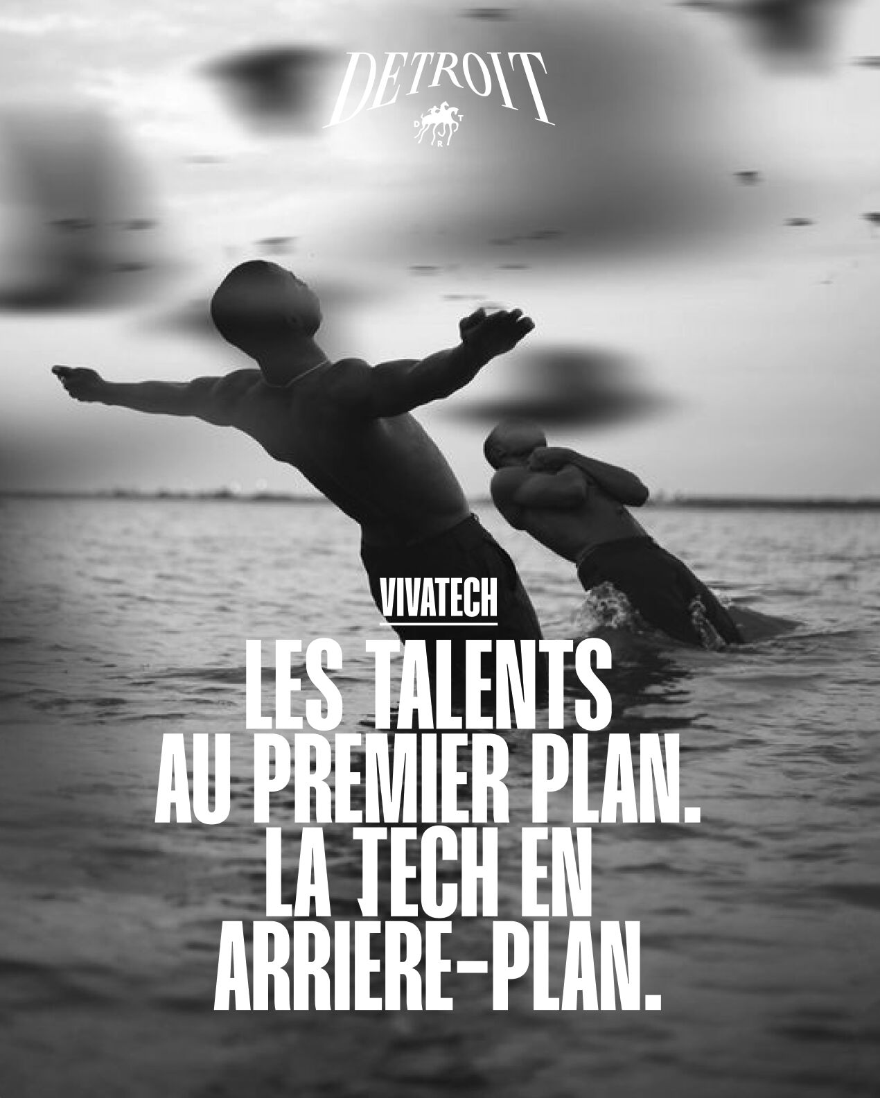 LinkedIn post image: À VivaTech, deux visions de l’IA se faisaient face.