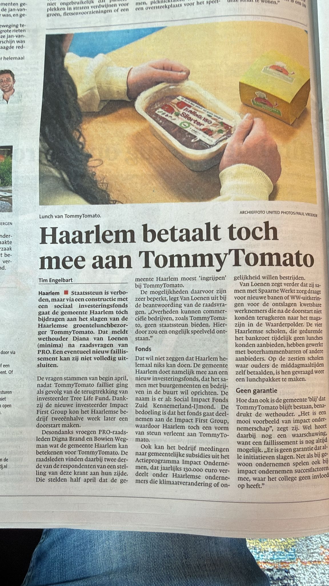 LinkedIn post image: Toen ik dit artikel in het Haarlems Dagblad las, viel mijn mond open van verbazing. Hier klopt geen woord van. Hoe kan d