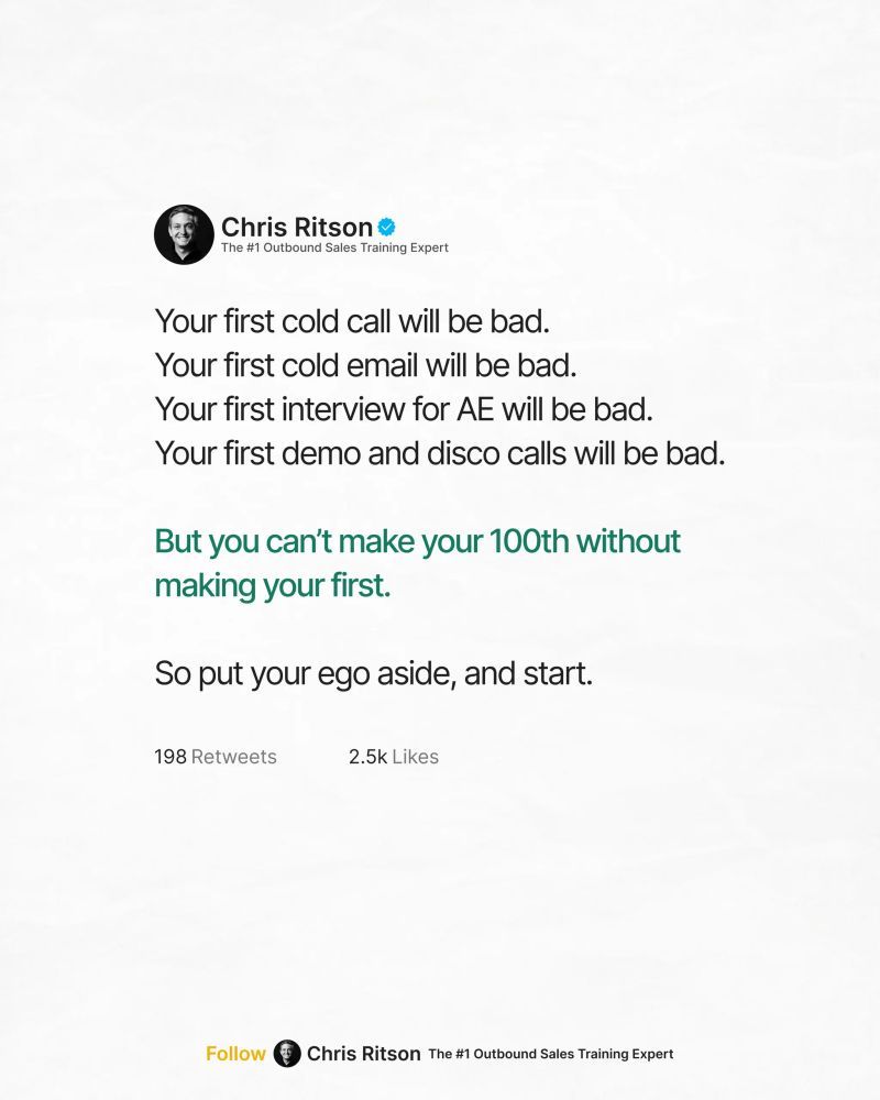LinkedIn post image: SDR is brutal.