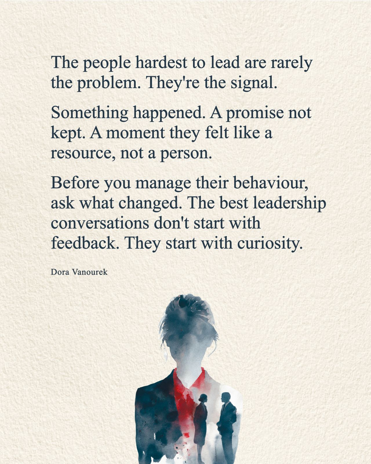 LinkedIn post image: The "difficult" employee was your top performer 6 months ago.