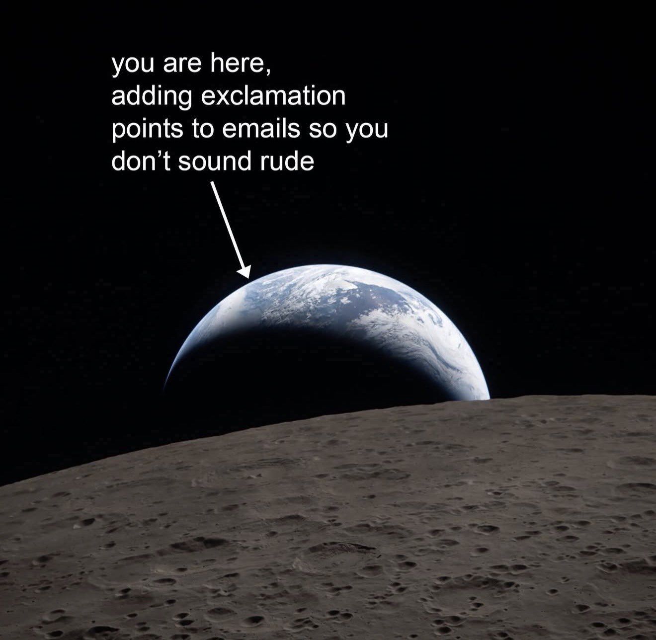 LinkedIn post image: babe take a deep breath ur on a floating rock!