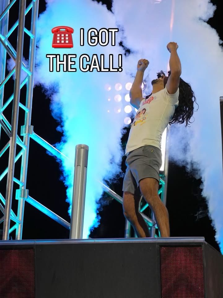 LinkedIn post image: I GOT THE CALL! ☎️ I’m heading back for my 4th season on American Ninja Warrior! 🙌🏽