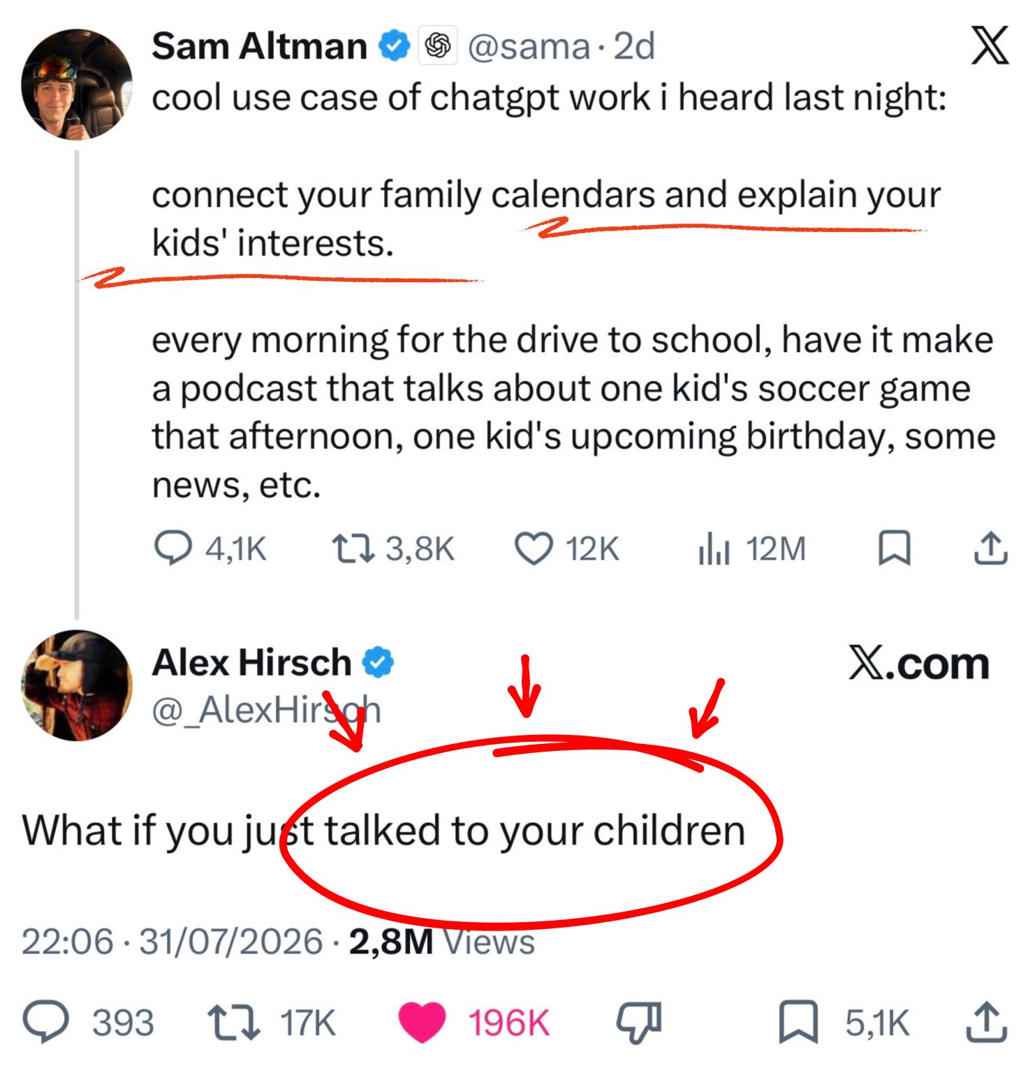 LinkedIn post image: AI is genuinely amazing and I use it every day.