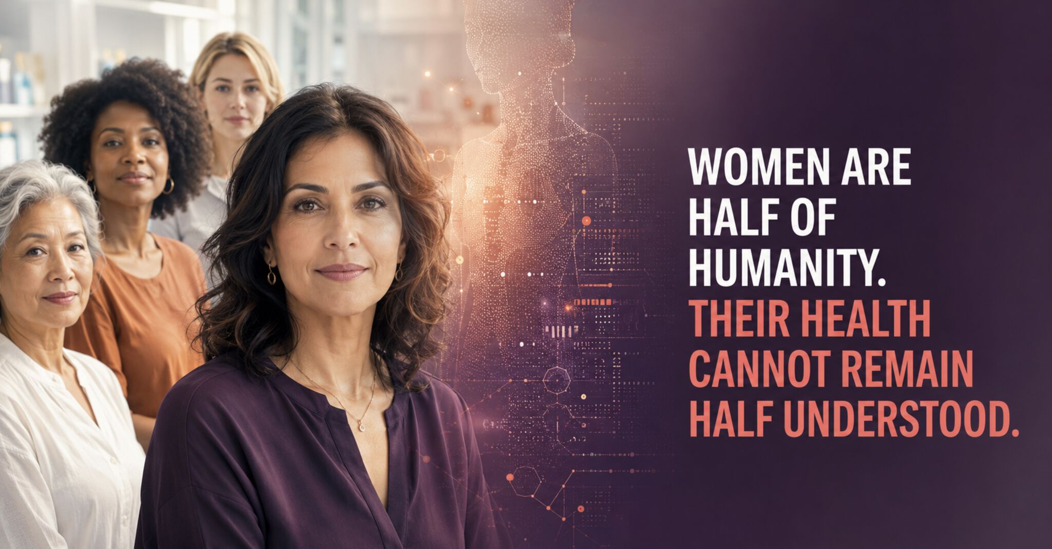 LinkedIn post image: Women Are Half Of The Humanity. Their Health Cannot Remain Half Understood!