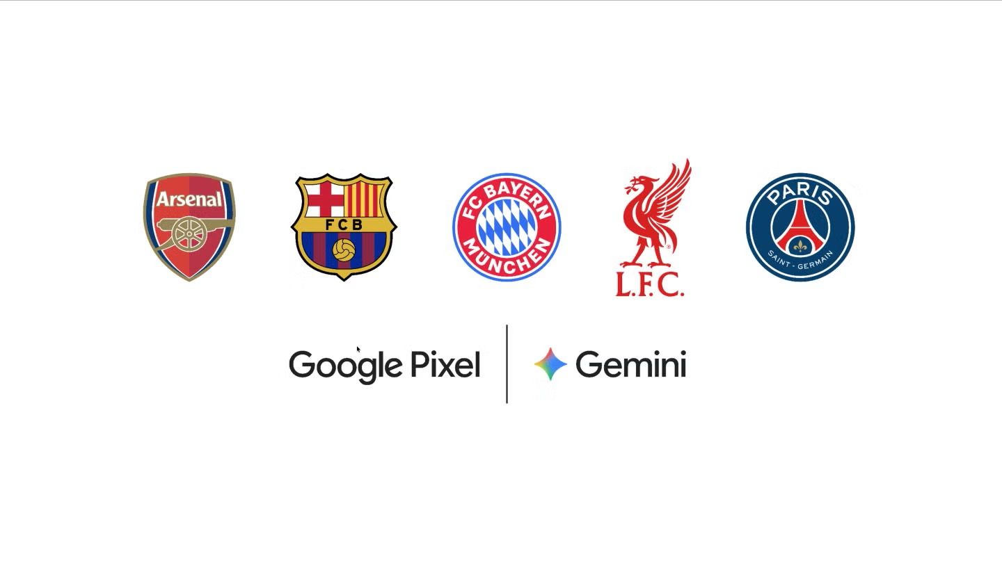 LinkedIn post image: 🚨 Google just signed 5 of the biggest football clubs in the world !!